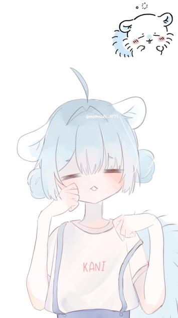 ちいかわ モモンガの擬人化
