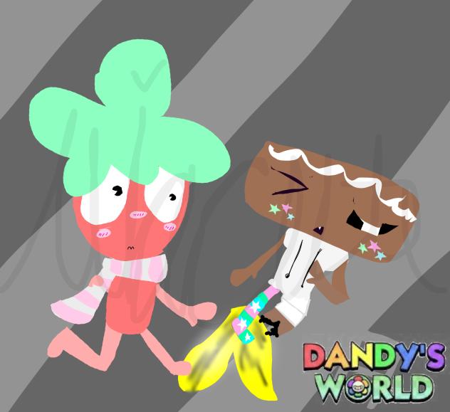 Sprout slipping on a banana peel wit cos