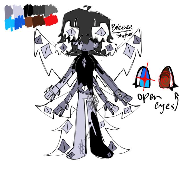 New OC‼️Breeze ✨✨ updated body sheet ✌️