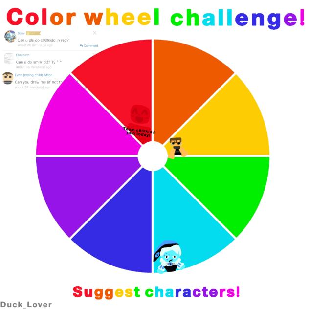 Color wheel challenge!