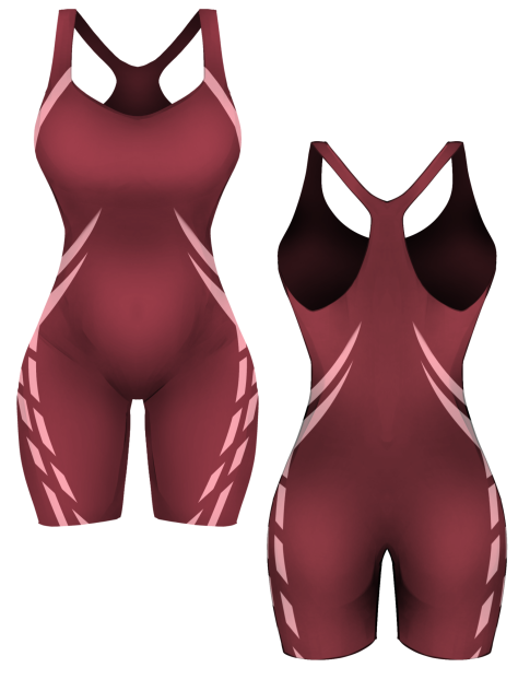 IBM32023 swimming suit b
