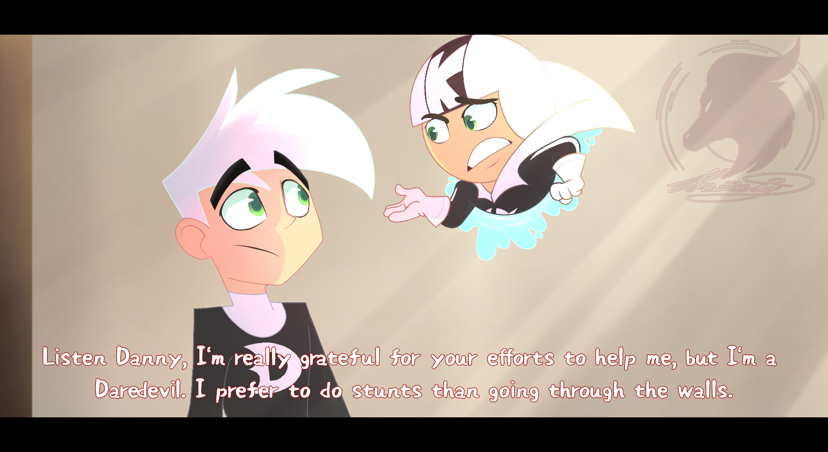 Kick Buttowski & Danny Phantom Crossover - ibisPaint