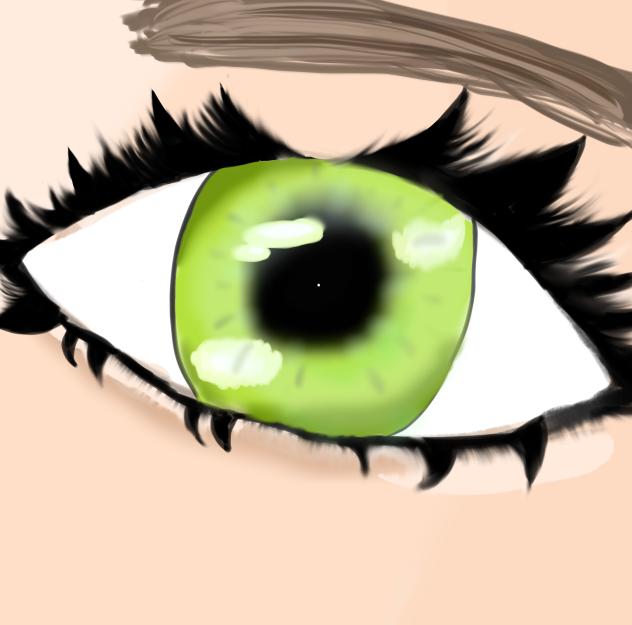 Green eye (Finished)