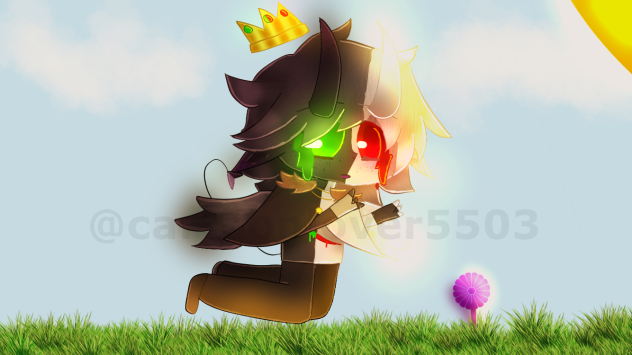 “Oh! A flower!”