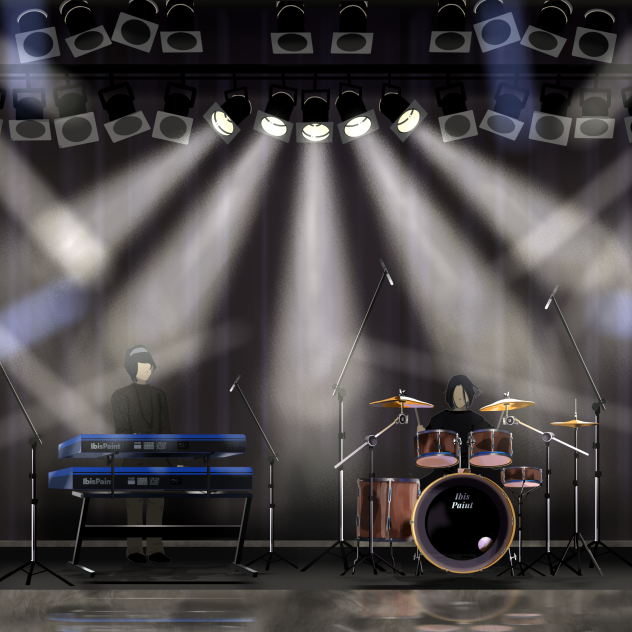 ライブハウス_演奏者入り