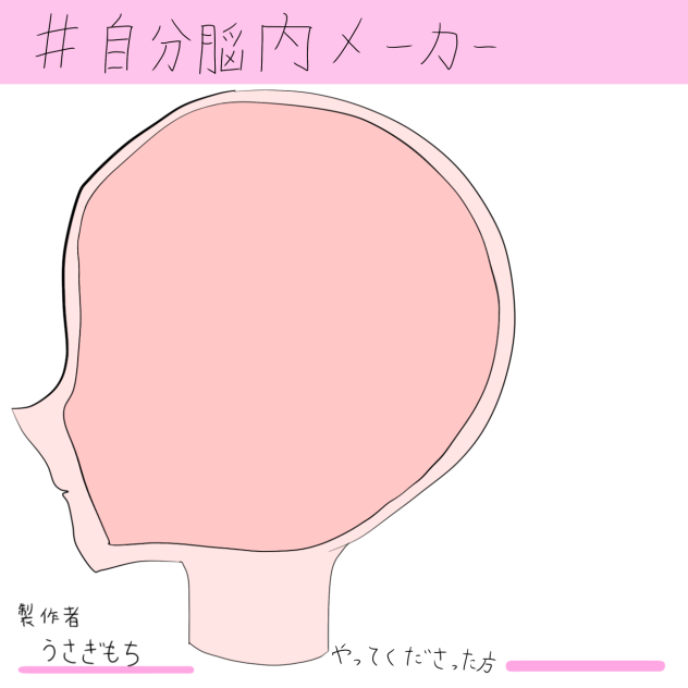 #自分脳内メーカー