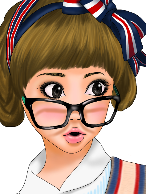 女の子