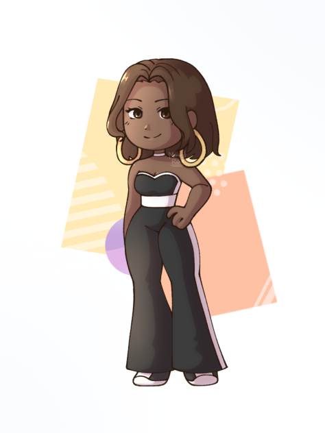 Redrawing one of my OCs Paige