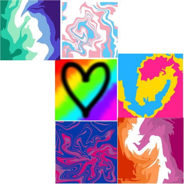 Subtle pride backgrounds