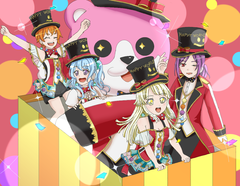 ハローハッピーワールド Ibispaint