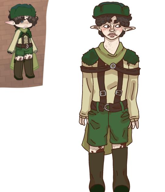 drew random Gacha Online avatar