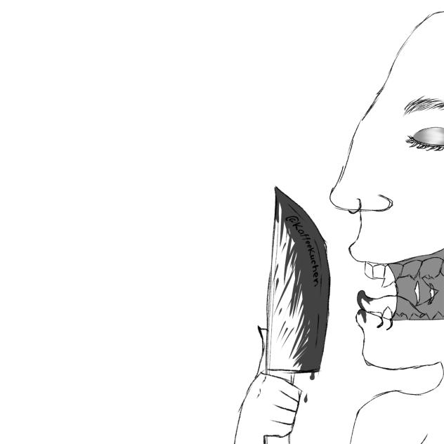 Tw blood plus body horror