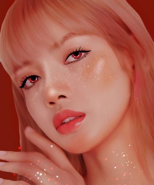 Lisa Neon Edit ibisPaint