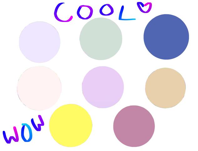 Random cool palette