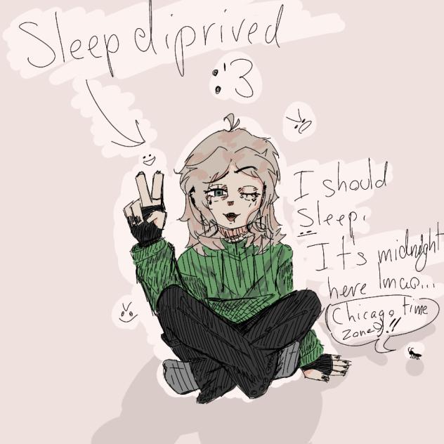 i need to get some friggin sleep - ibisPaint