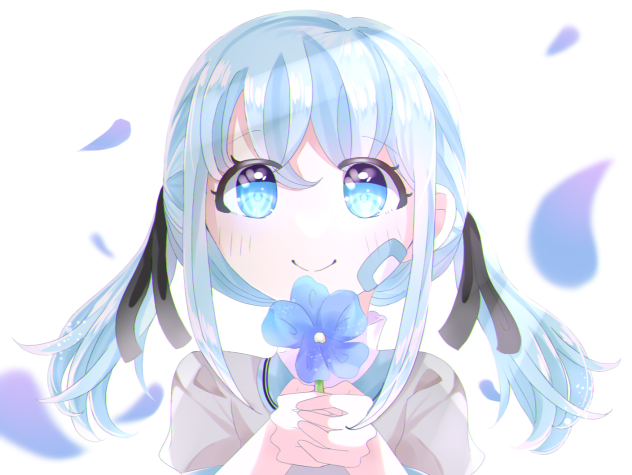 青