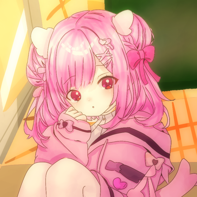 リボン アニメ塗り