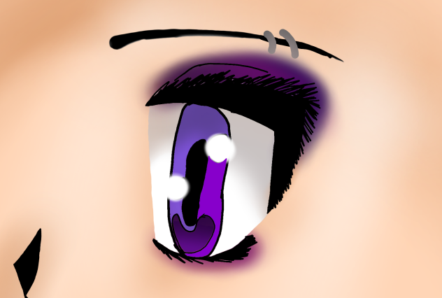 the eye of dark - ibisPaint