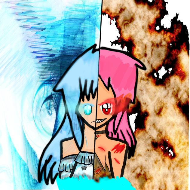 Angel and Devil - ibisPaint
