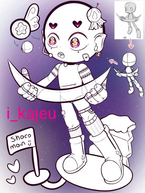🌙 🎆 ポーズの勉強 #3 🎆 🌙