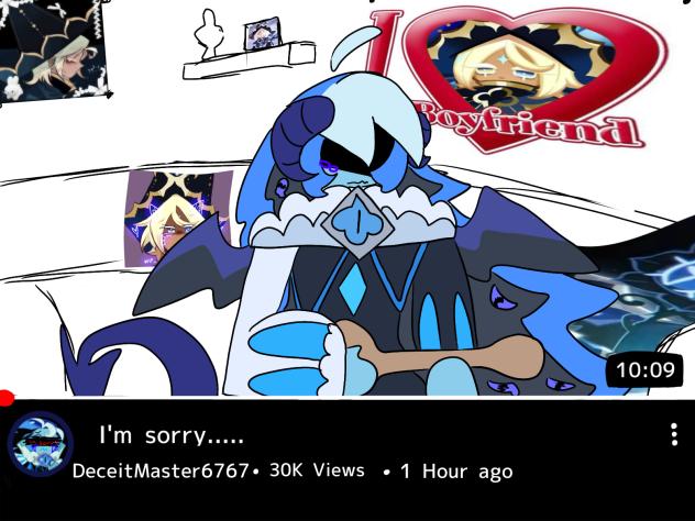 He's sorry