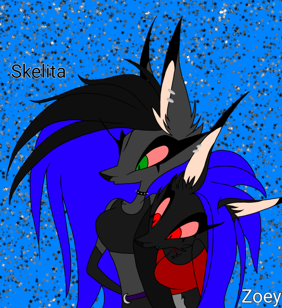 Skelita and Zoey