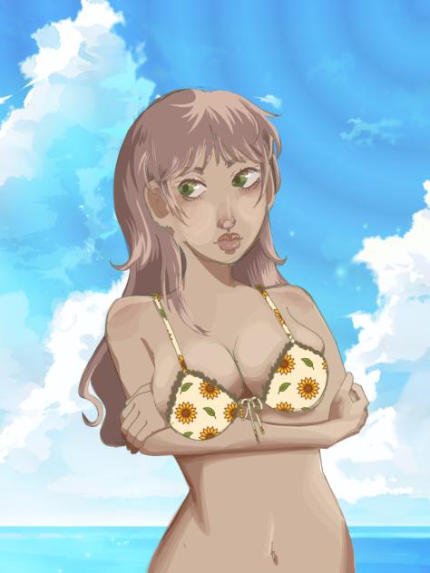 夏の暑さ