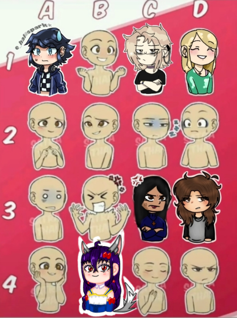 Expression collab (not my idea) - ibisPaint