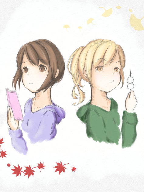 読書の秋 × 食欲の秋