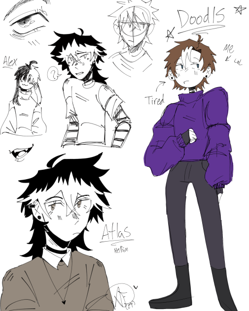 just some random doodles - ibisPaint