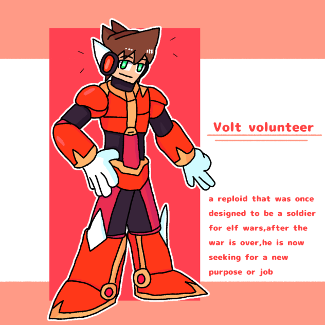 reploid OC i guess (megaman x)