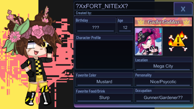 XxFORT_NITExX Gacha Club