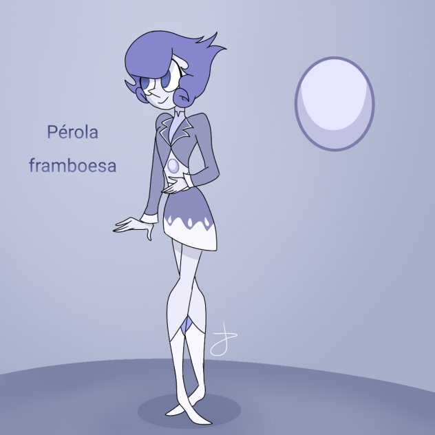 Pérola framboesa 💙