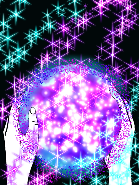 bola kristal ajaib - ibisPaint