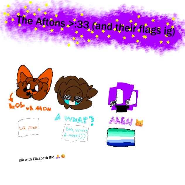 THE AFTONS+ALL THEIR FLAGS!