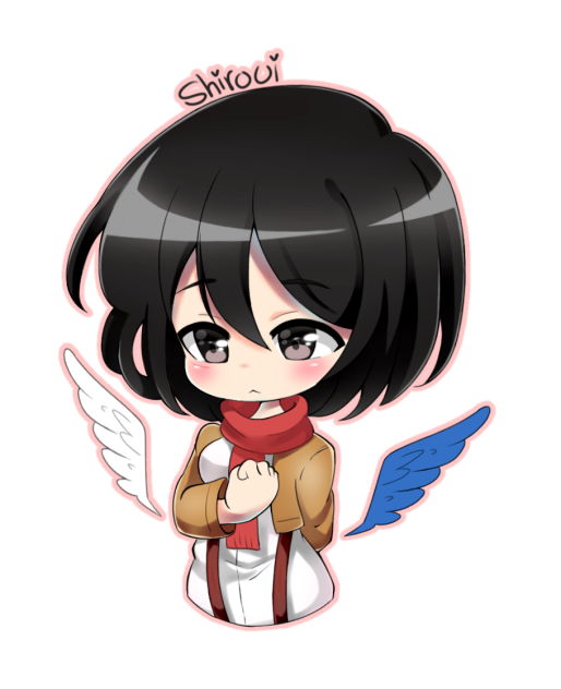 Mikasa Ackerman Freedom Wings