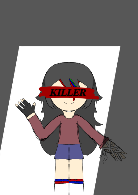 SANG YANDERE CILIK CHARACTER