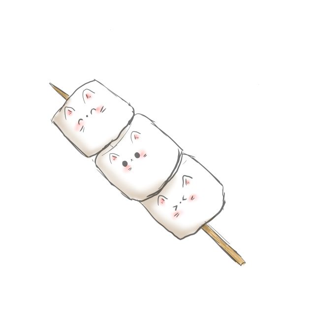 cat marshmallows
