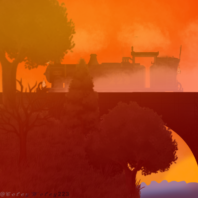 A tank engine heading home