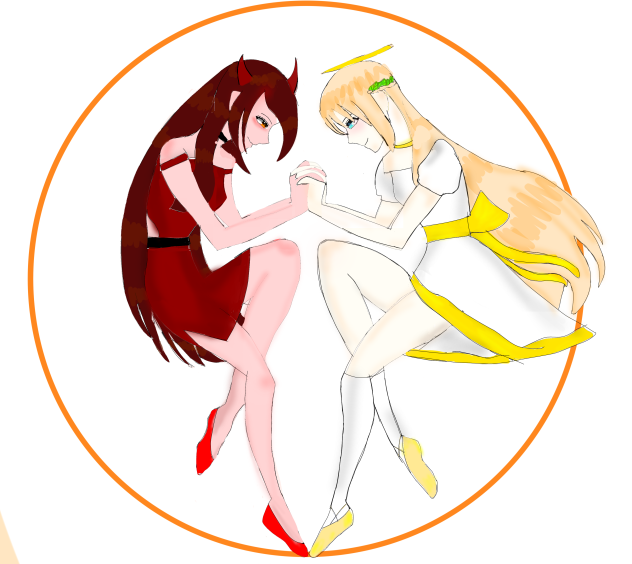 Devil & Angel - ibisPaint