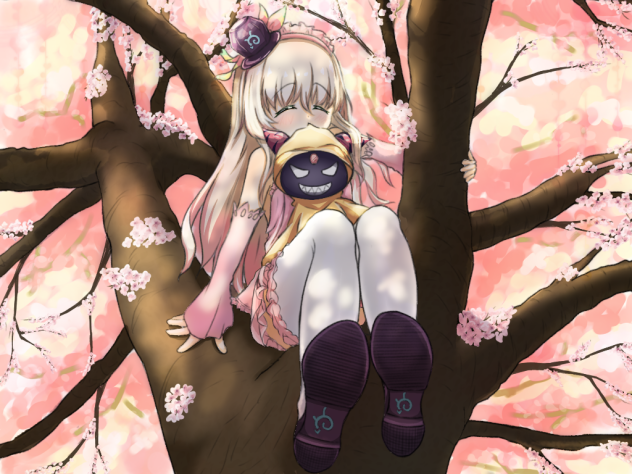 「ハス君桜だよっ！」
