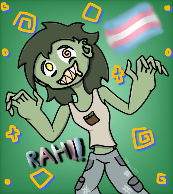 TRANS ZOMBIE!!!