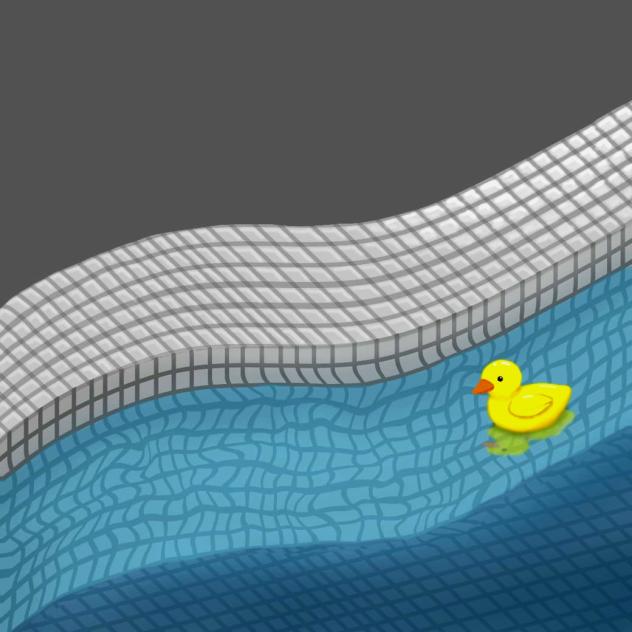 Ducky in poolrooms