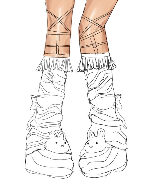 Legs Rendering Coloring Legs colored in - ibisPaint