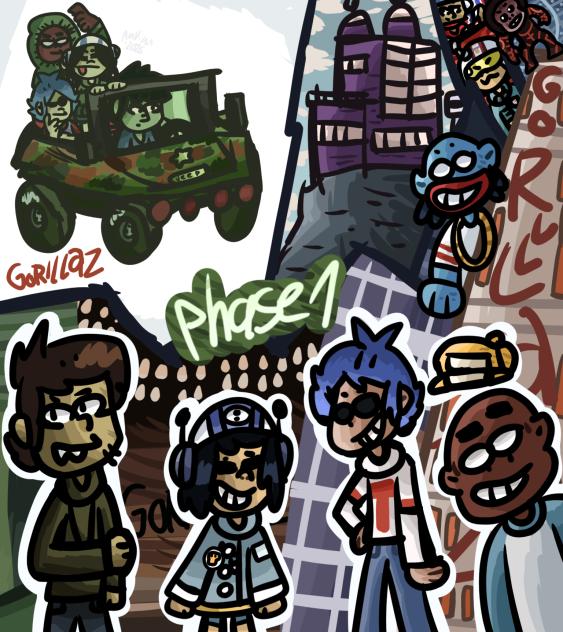 Gorillaz phase 1