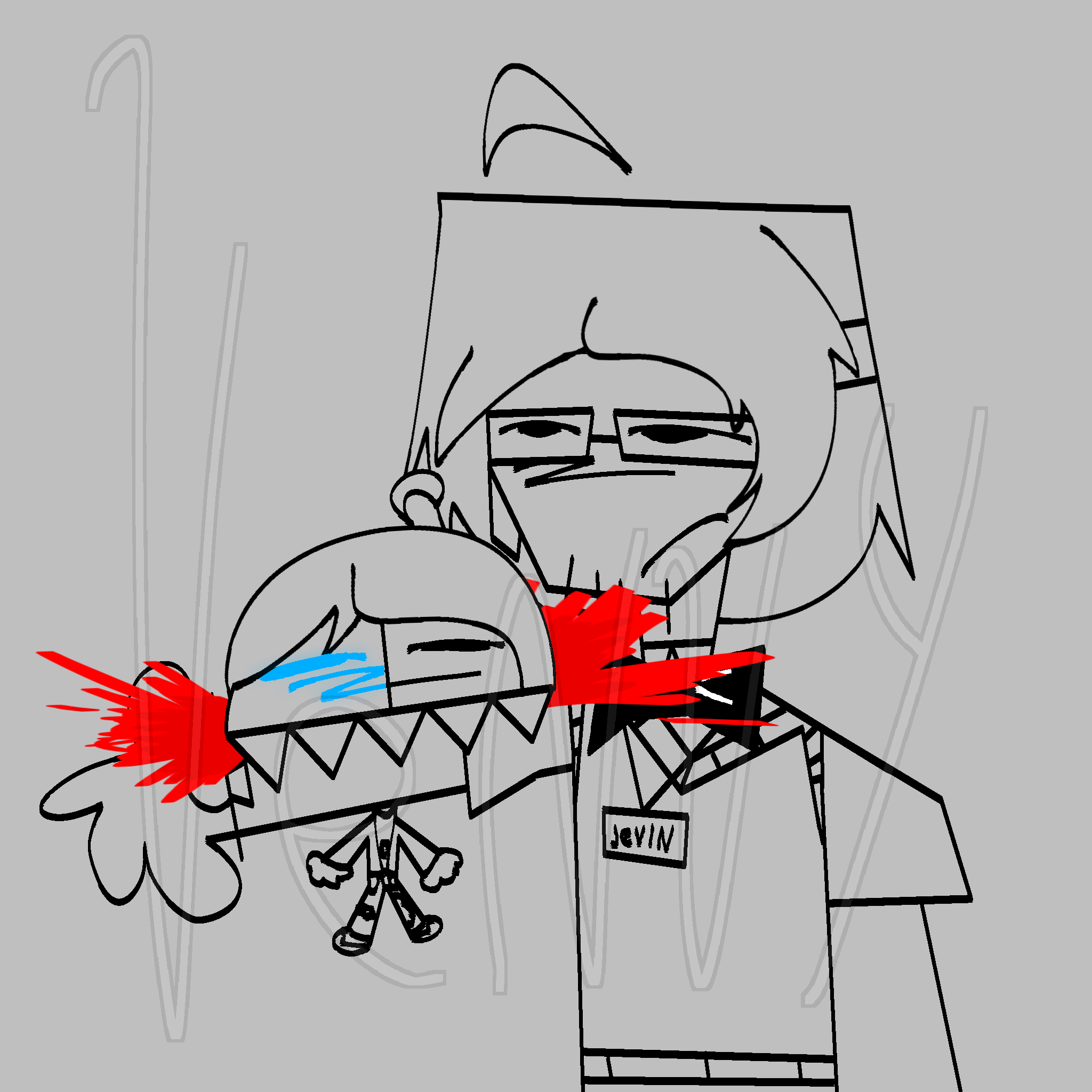 Their Faces Killing Me Why Nobody GAF - ibisPaint