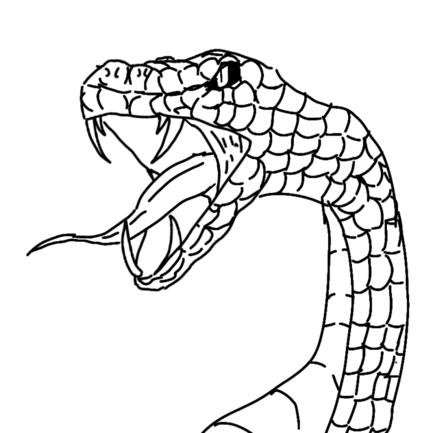 🐍(拡大)