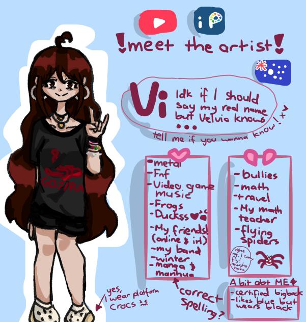 Meet the artist‼️‼️