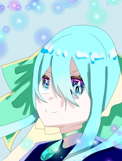 きゅうりさんの代理ちゃん描かせていただきました！