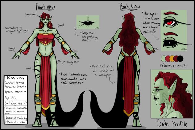 First ever Ref sheet